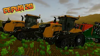 Засиваю все поля горохом // Farming Simulator 20 #20