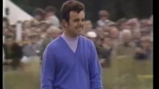 Tony Jackin wins The British Open at Royal Lytham & St. Annes Golf Club on 12th July 1969