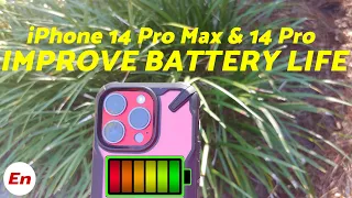 iPhone 14 Pro Max & iPhone 14 Pro Battery Saving Tips & Tricks (Fix Battery Drain & Improve Battery)
