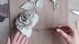 Sculptural painting, how to make..