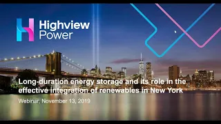 Long Duration Energy Storage and its Role in Effective Integration of Renewables in New York