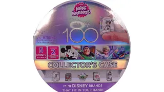 Zuru Mini Brands Disney 100 Collector's Case with EXCLUSIVES Unboxing Review