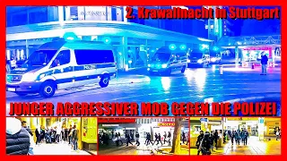 🔴 2. Krawallnacht in Stuttgart - Aggressiver Mob gegen Polizei | Räumung & Festnahmen + Verletzte  🔴