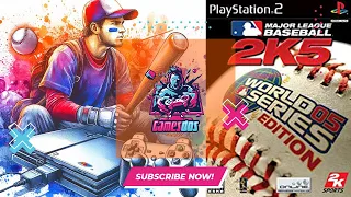 Major League Baseball 2K5 World Series Edition Gameplay PS2 HD 1080p