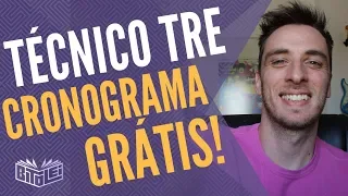 Concurso Técnico TRE - Análise e cronograma GRÁTIS (plano de estudos completo)