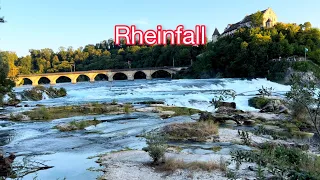 Rheinfall Switzerland. Largest Waterfall in Europe [4k]