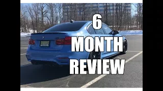 6 Month Review of my 2017 BMW M3 Manual ZCP F80