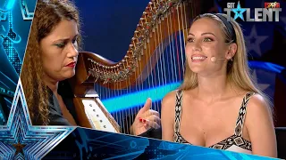 HARP and FLAMENCO: This contestant will shock you | Auditions 10 | Spain's Got Talent 2021