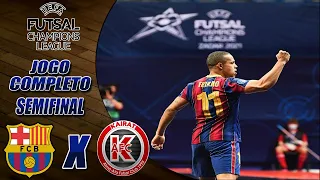 Barcelona X Kairat | JOGO COMPLETO | SEMIFINAL | CHAMPIONS LEAGUE FUTSAL 2021 (01/05/2021)