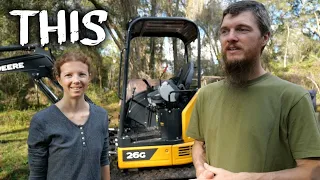 New Excavator! How Much it Cost and How we Did it!