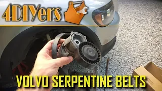 How to: Volvo C30 S40 V50 C70 T5 Serpentine Belt & Tensioner Replacement