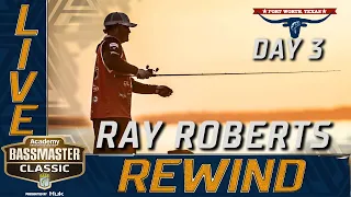 2021 Bassmaster Classic LIVE at Lake Ray Roberts - DAY 3 (SUNDAY)