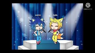 🎤🎶Sonic and tails singing I’m blue in Gacha life version 🎶🎤