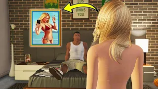GTA 5 - What Happens if Franklin Meets The Loading Screen Girl? (Secret Date)