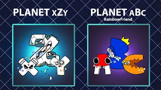 Alphabet Lore But Fixing Letters - Rainbow Friends Vs Alphabet / Alphabet Lore Plant XYZ x Plant ABC