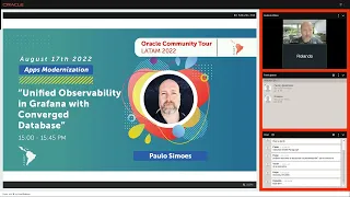 Unified Observability in Grafana with Converged Oracle Database by Paulo Simoes (Spanish)