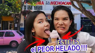 BUSCANDO EL PEOR HELADO DEL MUNDO | AnaNana TOYS