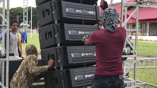 Line Array Aktif yg TIDAK TAKUT HUJAN