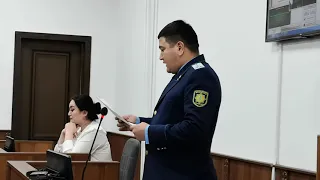 Выступление прокурора на апелляции Серика Ахметова по удо