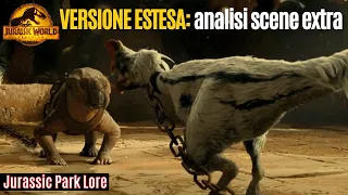 Jurassic World DOMINION VERSIONE ESTESA: analisi scene aggiuntive [Jurassic Park Lore]