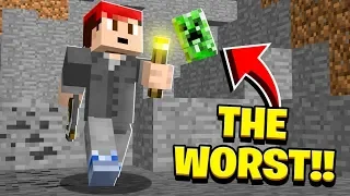 The WORST Things About Caving in Minecraft (It's AWFUL and BORING!)