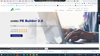 AOMEI PE Builder - как создать Windows PE с программами