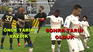 İLK MAÇ TARİH YAZDIK, İKİNCİ MAÇ TARİH OLDUK! Fifa Mobile full Galatasaray kadrosuyla maç!