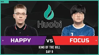 WC3 - Huobi Cup - Happy vs. FoCuS  (Day 9)