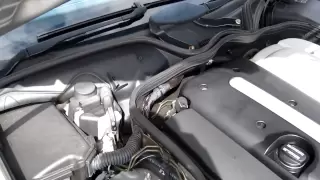 Mercedes W211 Heater Valve Replacement (E Class) E320CDI RHD