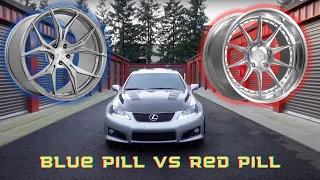 Help me decide what wheels should go on my ISF | Mixed Reviews