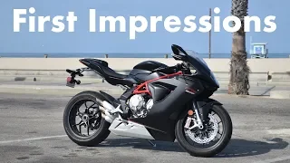 MV Agusta F3 800 - First Impressions