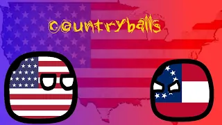 КАК НАЧАЛАСЬ ГРАЖДАНСКАЯ ВОЙНА В АМЕРИКЕ? | COUNTRYBALLS