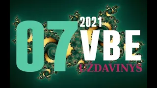 07 uždavinys | VBE 2021