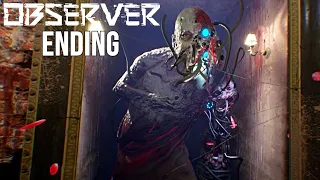 Observer - Cyberpunk Horror ENDING Walkthrough (Road to Observer System Redux)