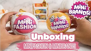 Unboxing Minibrands & MiniFashion | Leetopia