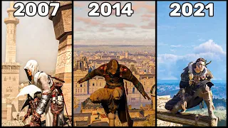 Evolution of Viewpoint Synchronization in Assassin's Creed Series (2007-2021)