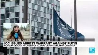 ICC arrest warrant for Russia's Putin 'a highly symbolic move' • FRANCE 24 English