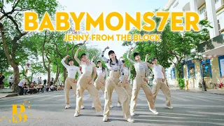 [KPOP IN PUBLIC ONE TAKE PHỐ ĐI BỘ] BABYMONSTER Jenny from the Block DANCE PERFORMANCE Cover B-Wild