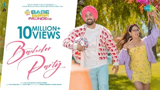 Bachelor Party | Diljit Dosanjh | Sargun Mehta|Babe Bhangra Paunde Ne|Inderjit Nikku| Official Video