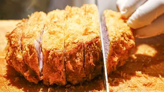 Japanese food - The most famous pork cutlet bowl restaurant in Japan. Katsudon