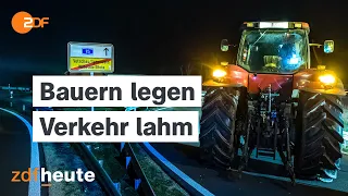 Bauernproteste gestartet: Landwirte gehen auf die Barrikaden | Morgenmagazin