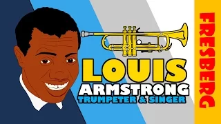 Celebrate Black History Month: Louis Armstrong Biography (Black History Educational Videos)