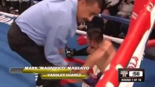 Mark Magsayo vs Yardley Suarez | SOLID PUNCHES LANDED