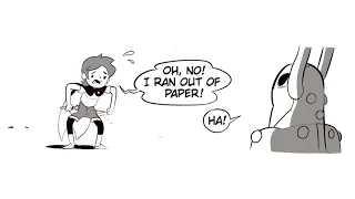 out of paper (Owl House) Comic Dub