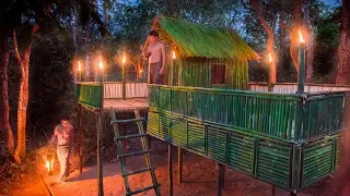 Survival Builders: Building The Most Beautiful Bamboo Survival House