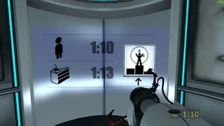 Portal Challenge Maps: Chamber 18 Least Time - Gold