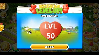 Town LEVEL UP 50 | Hay Day!!!