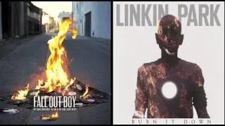 My Songs Know What You Did In The Dark Vs. Burn It Down - My Songs Burn It Down (Mashup)