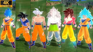 Dragon Ball Raging Blast 2 Mod - Goku All Transformations "Super Saiyan 5" (4K 60FPS)