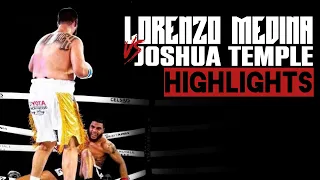 Lorenzo Medina vs Joshua Temple | HIGHLIGHTS #LorenzoMedina